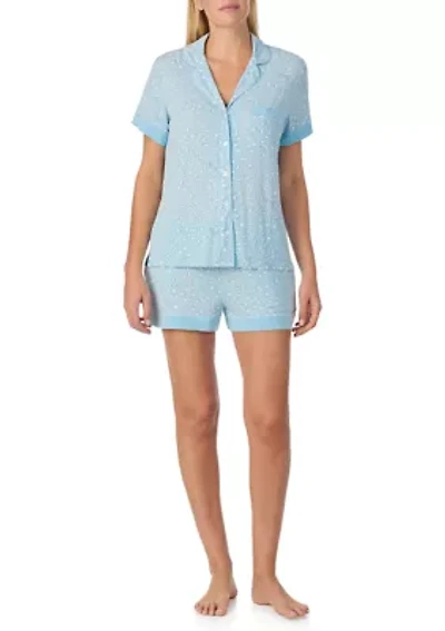 Women's Boxers Short Sleeve Pajama Set