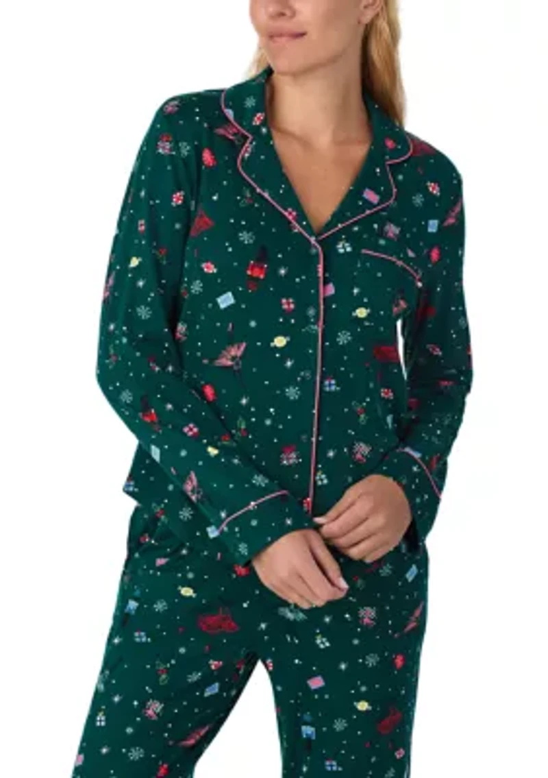 Printed Pajama Set