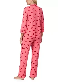 Treats Print Pajama Set