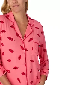 Treats Print Pajama Set