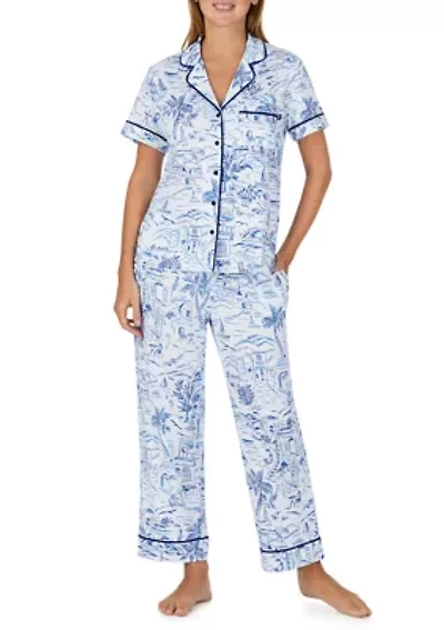 Women's Print Pajama Set