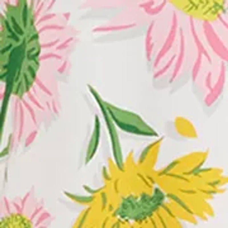 Floral Shirt and Pants Pajama Set