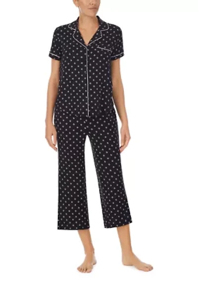 Cropped Pajama Set