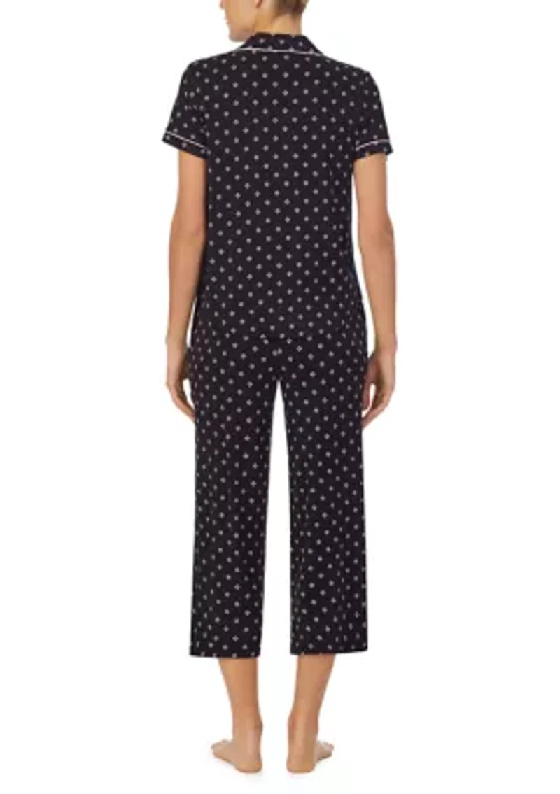 Cropped Pajama Set