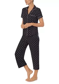 Cropped Pajama Set