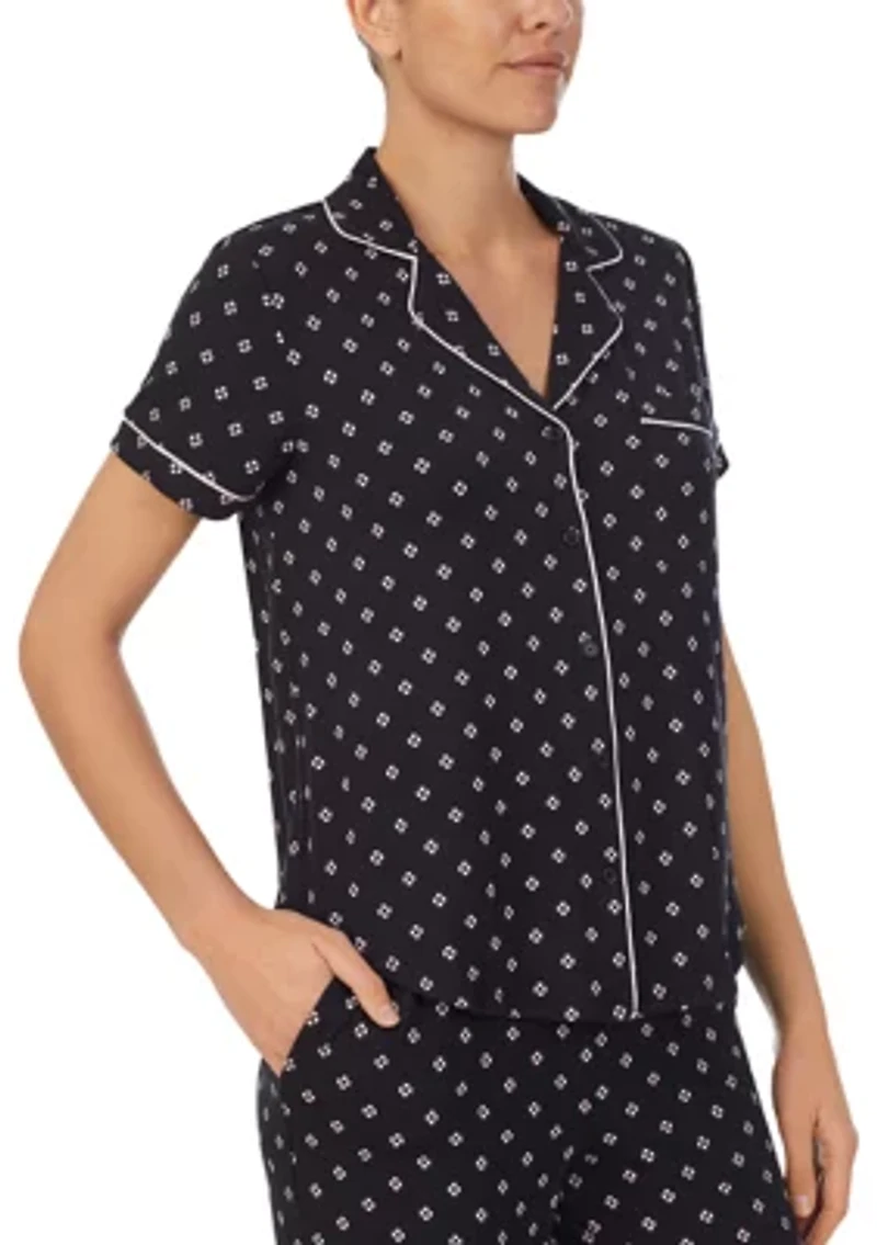 Cropped Pajama Set