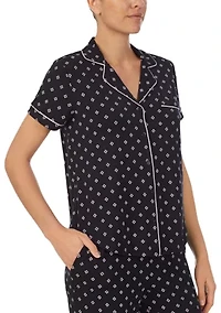 Cropped Pajama Set