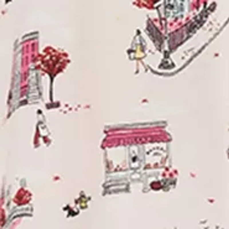 Women's Printed Knit Pajama Set