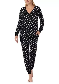 Printed Pajama Set