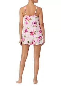 Women's Sleeveless Tank and Shorts Pajama Set