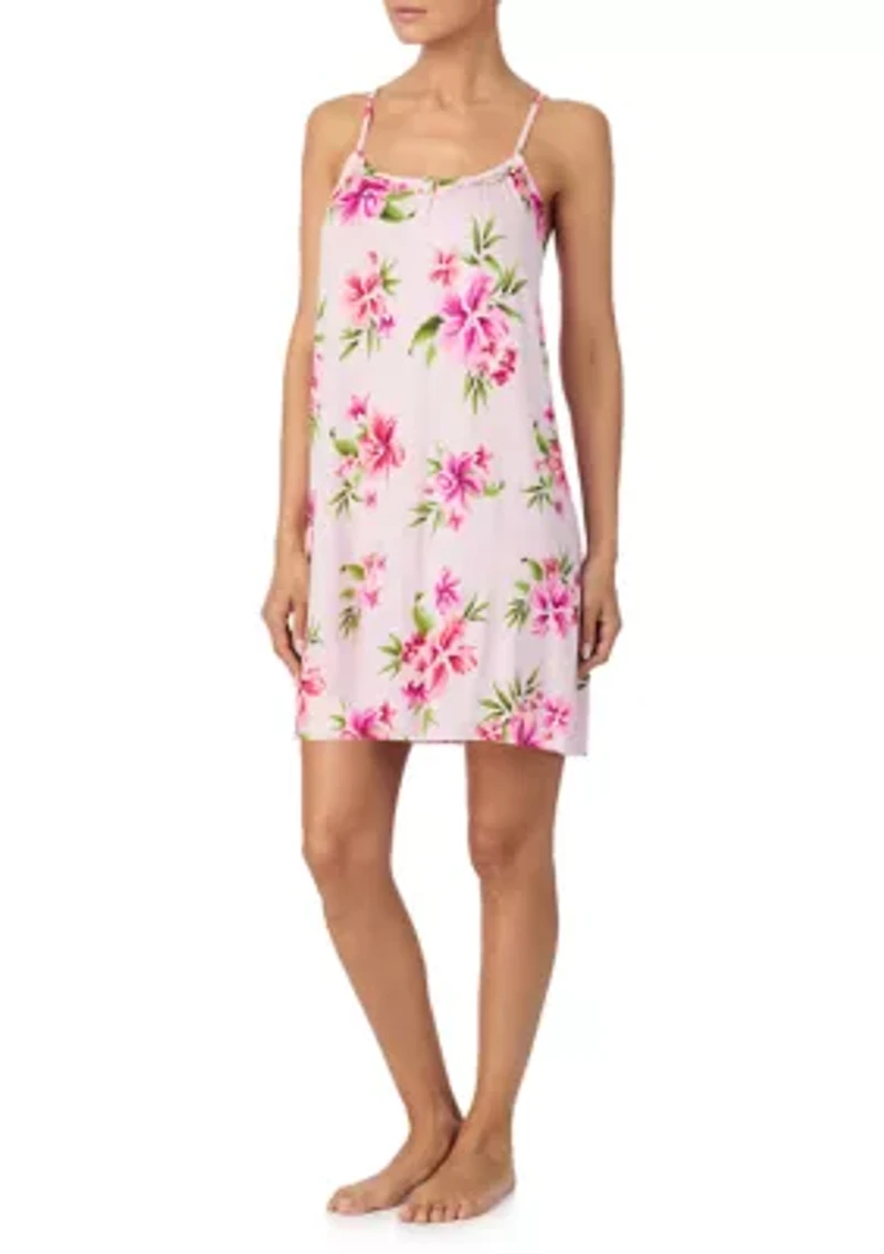 Women's Sleeveless Short Chemise