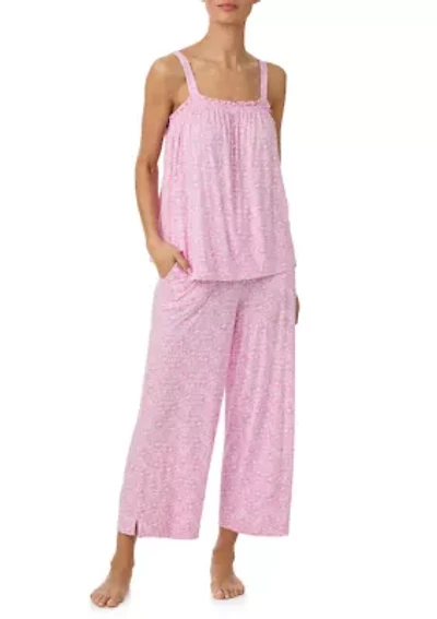 Women's Tank & Cropped Pants Pajama Set