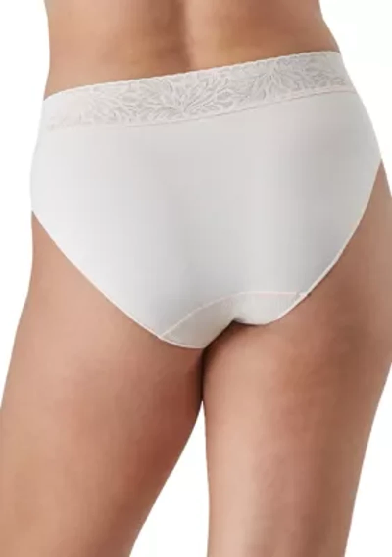 Modern Seamless Lace Trim High Cut Underwear
