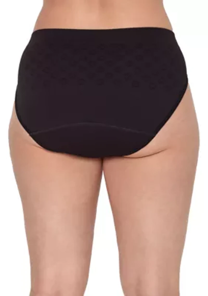 Beautifully Confident Seamless Light Leak & Period Protection Hi-Cut Underwear