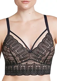 Wire Free Padded Lace Bralette