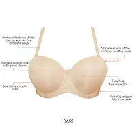 Elise Strapless Bra