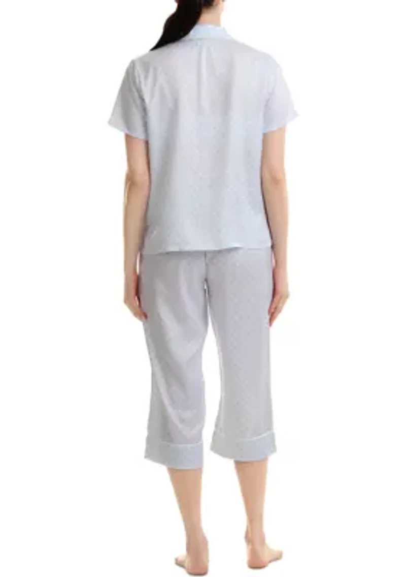 Women's Washed Satin Pajama Set