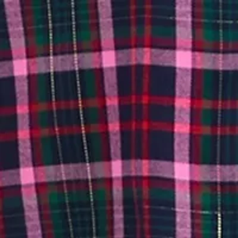 Plaid Flannel Pajama Set