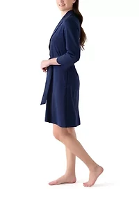 Scallop Knit Robe