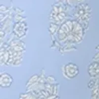 Plus Short Sleeve Notch Capri Pajama Set