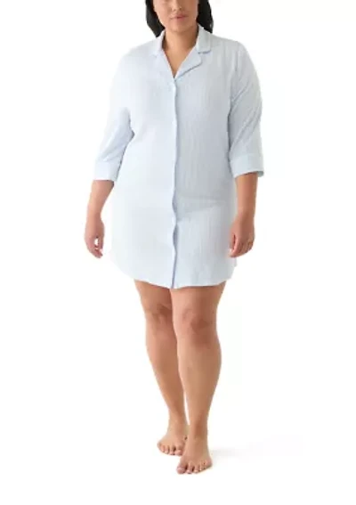 Plus Knit Sleep Shirt