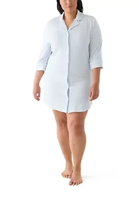 Plus Knit Sleep Shirt