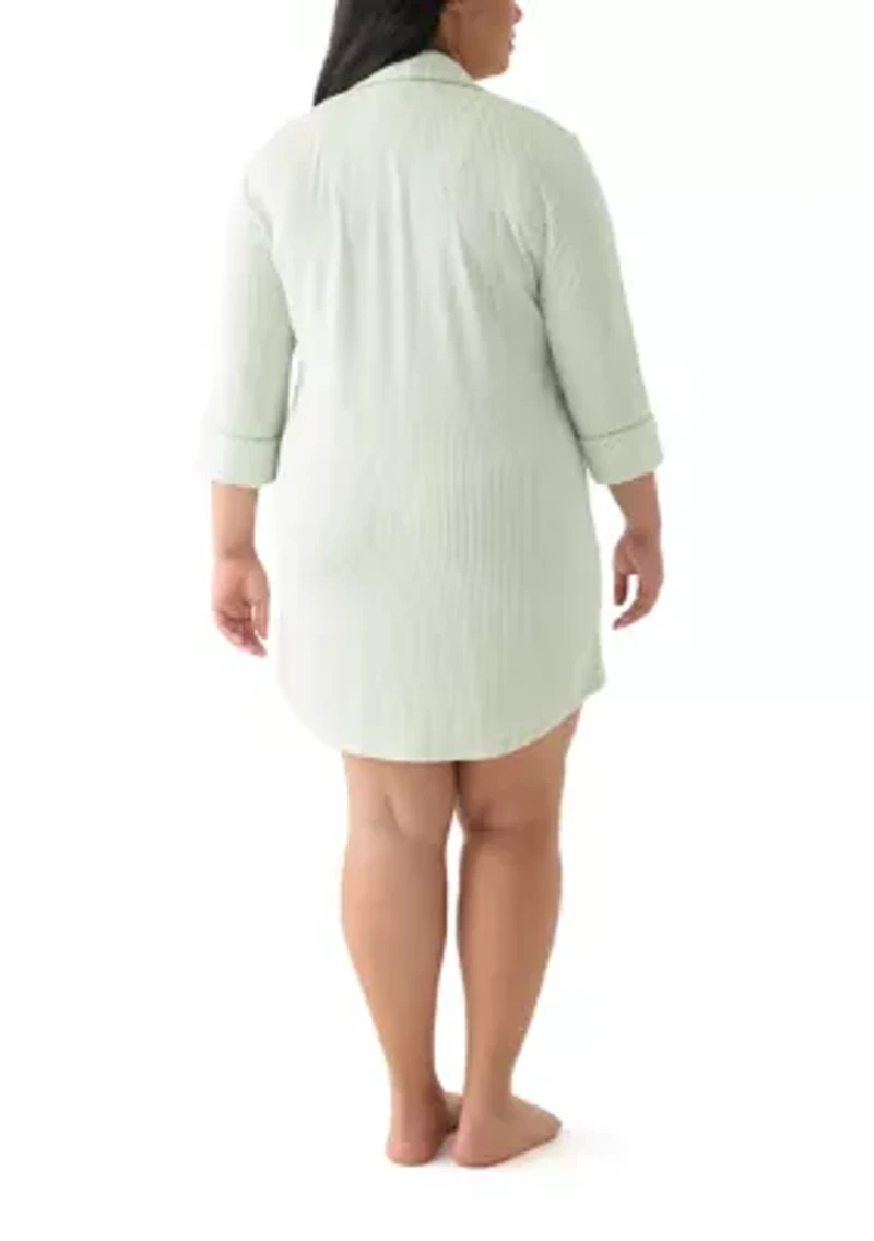 Plus Knit Sleep Shirt