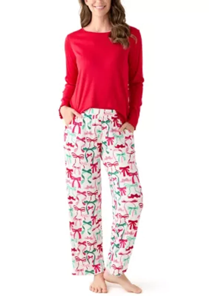 Women's Pointelle Pajama Set