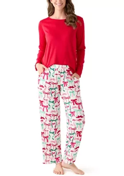 Women's Pointelle Pajama Set