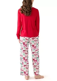 Women's Pointelle Pajama Set