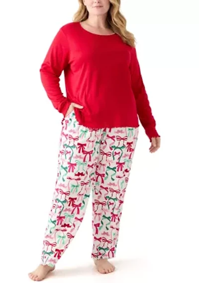 Women's Pointelle Pajama Set
