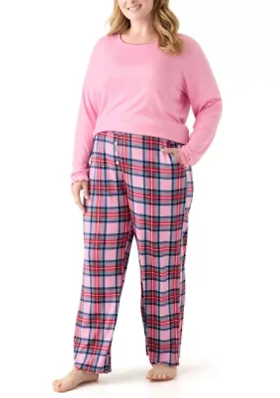 Plus Pointelle Pajama Set