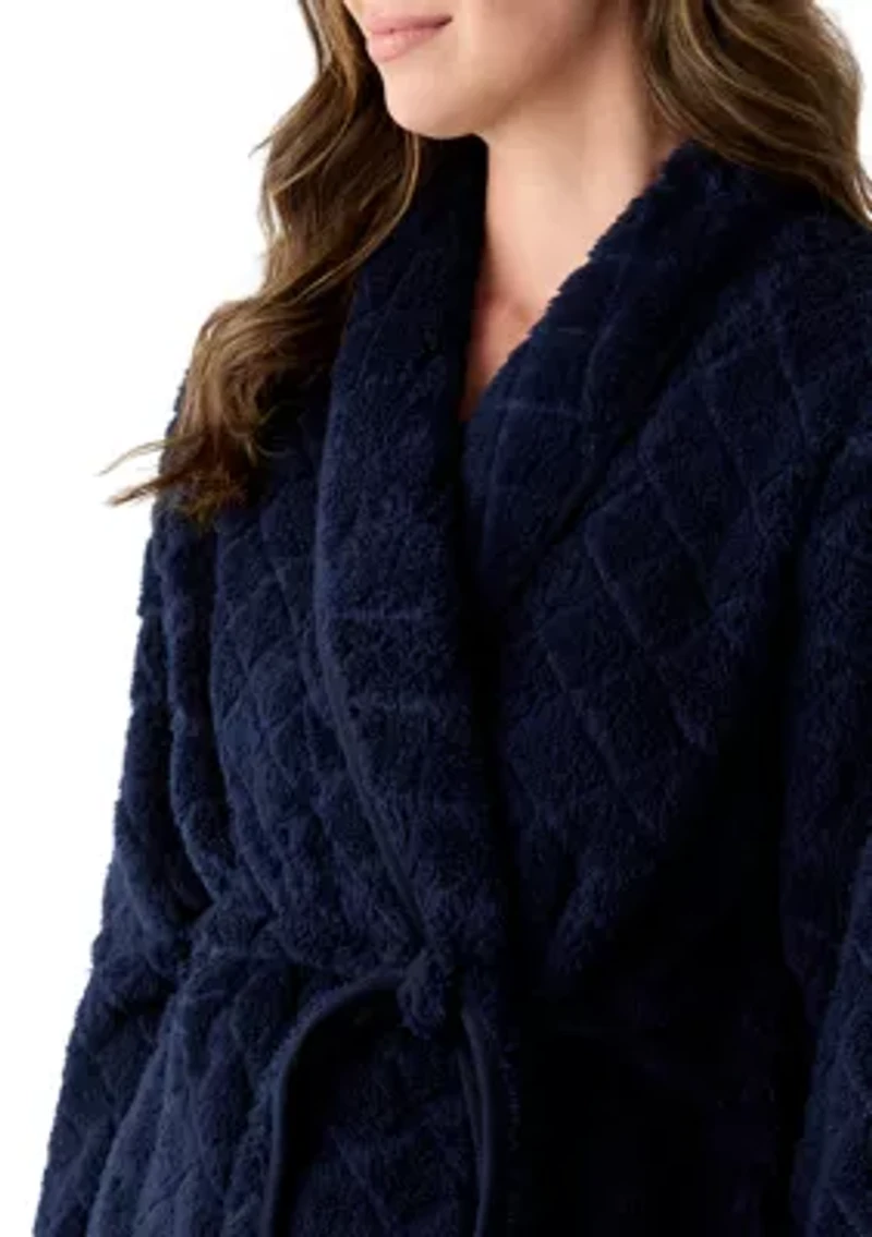 Sherpa Belted Robe