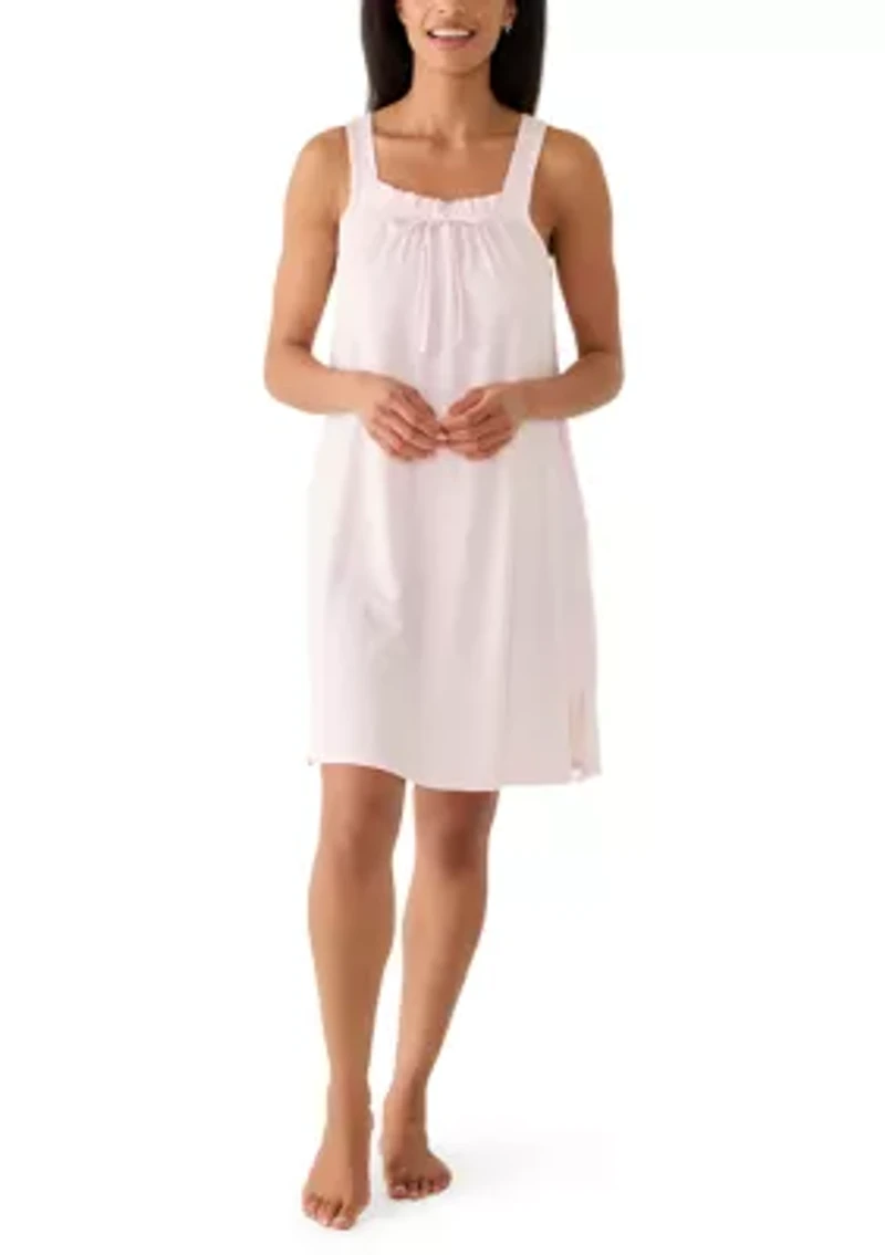 Women's Sleeveless Bow Nightgown