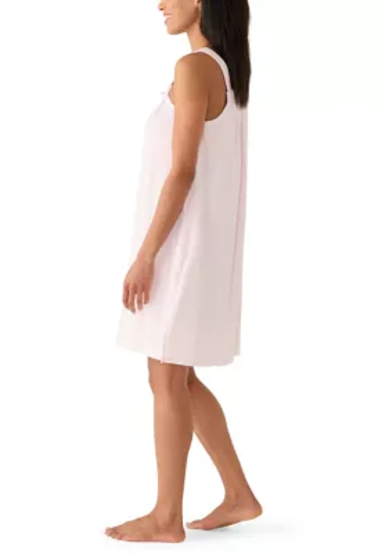 Women's Sleeveless Bow Nightgown