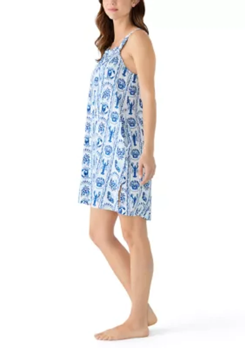 Sleeveless Bow Yummy Nightgown