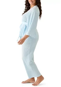 Plus Kimono Pant Set