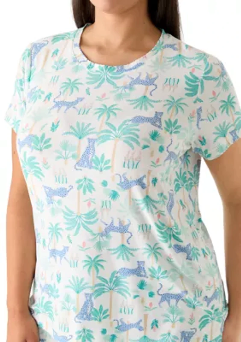 Plus Knit Pajama Set