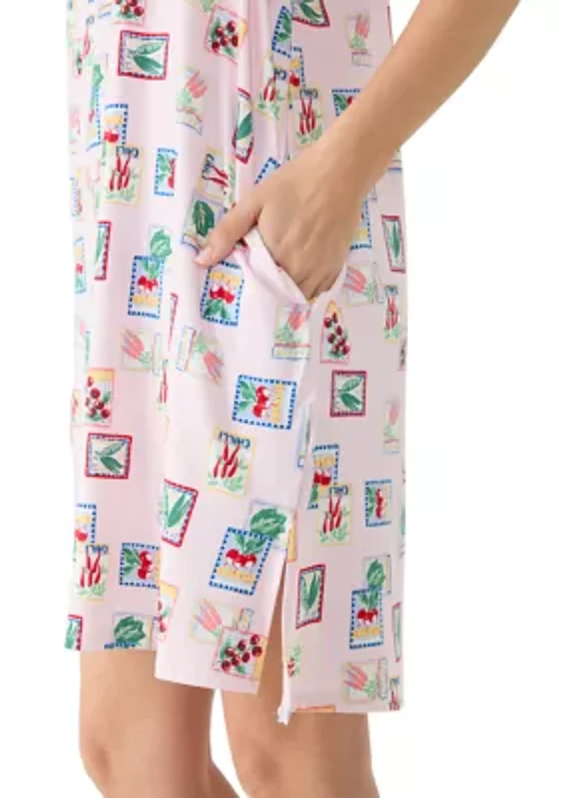 Sleeveless Bow Nightgown