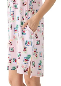 Sleeveless Bow Nightgown