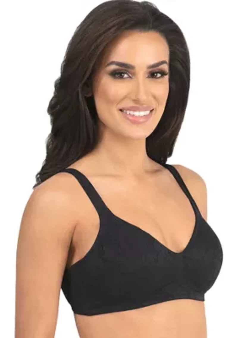 Jolie Jacquard Wire Free Soft Cup Bra