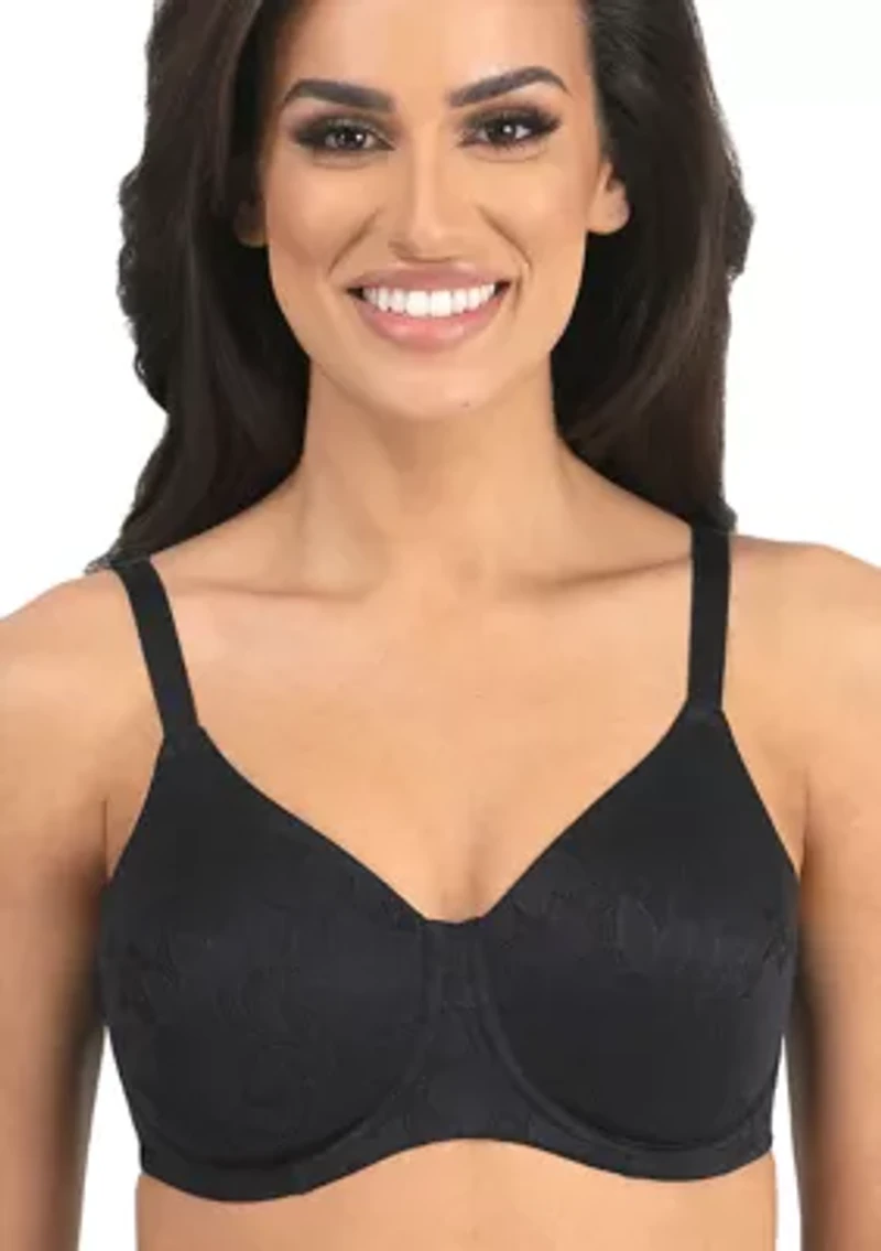 Jacqueline Jacquard Underwire Minimizer Bra
