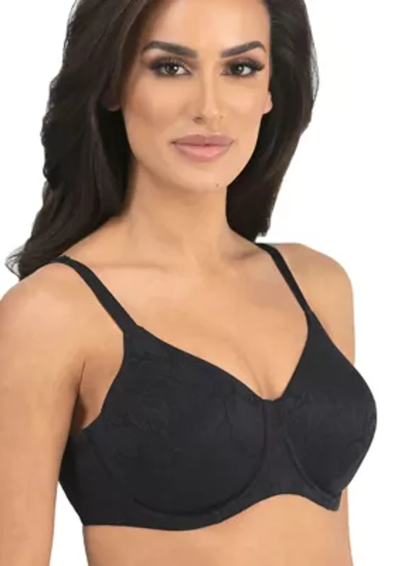 Jacqueline Jacquard Underwire Minimizer Bra