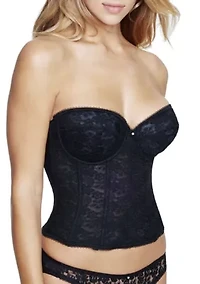 Annabel Lace Strapless Bustier