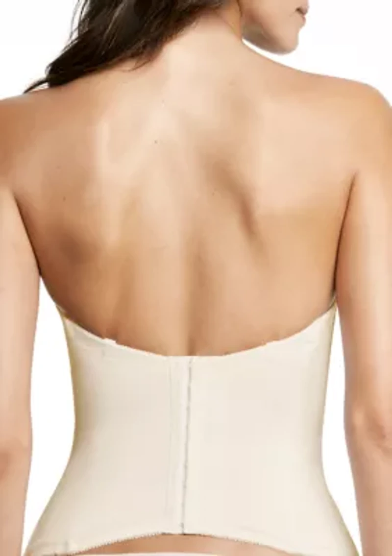Plus Paige Padded Strapless Longline Bra
