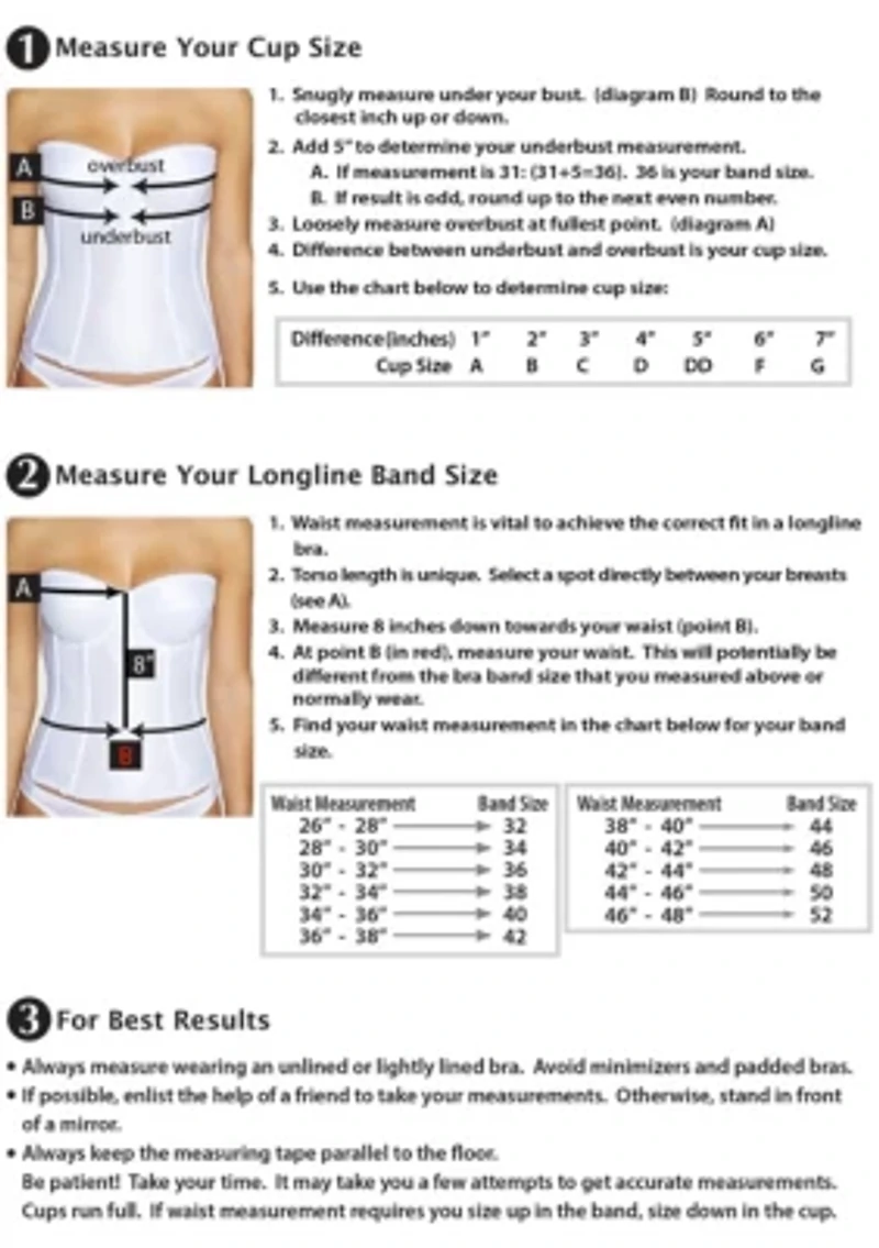 Ariel Hidden Underwire Long Line Bra