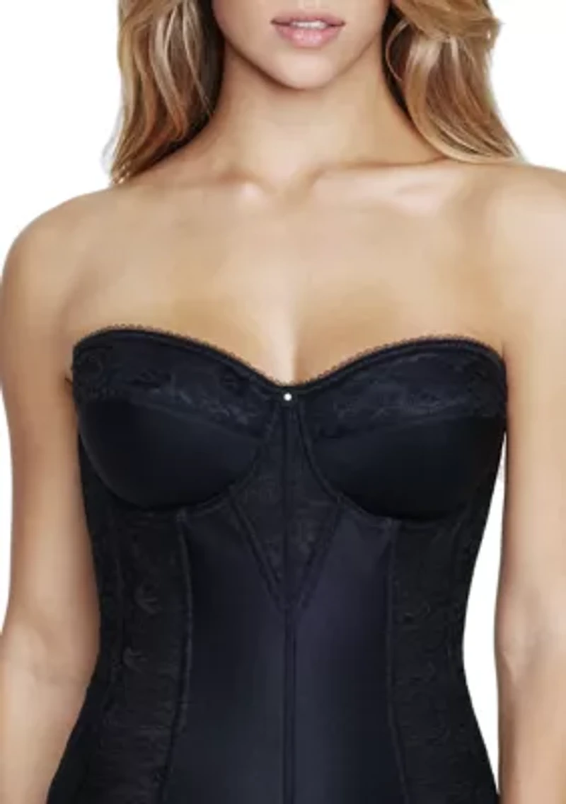 Colette Lace Corset Strapless Bra