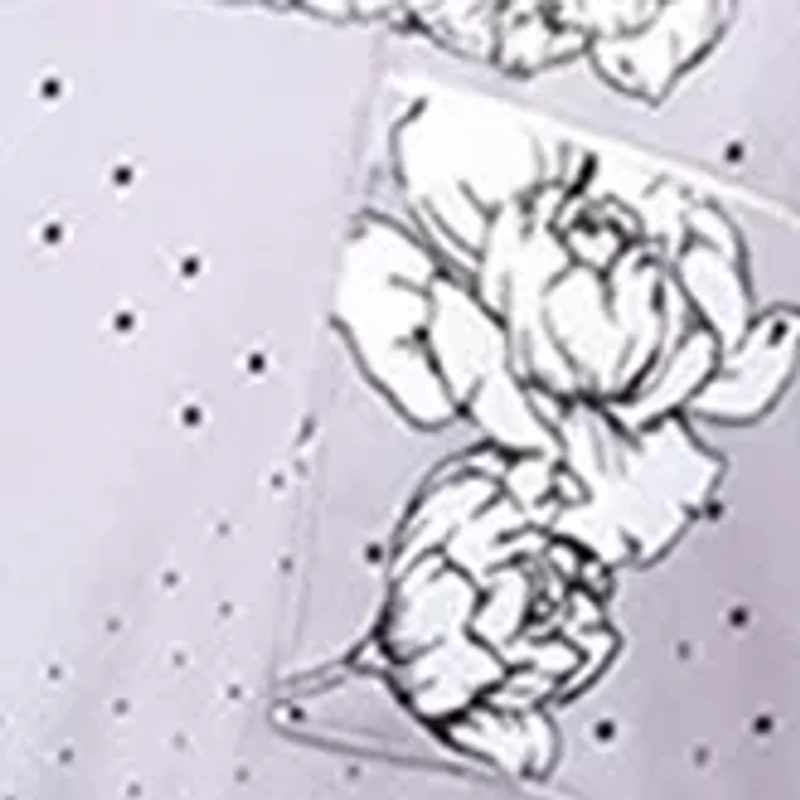 Plus Long Sleeve Floral Pajama Set