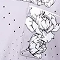 Plus Long Sleeve Floral Pajama Set