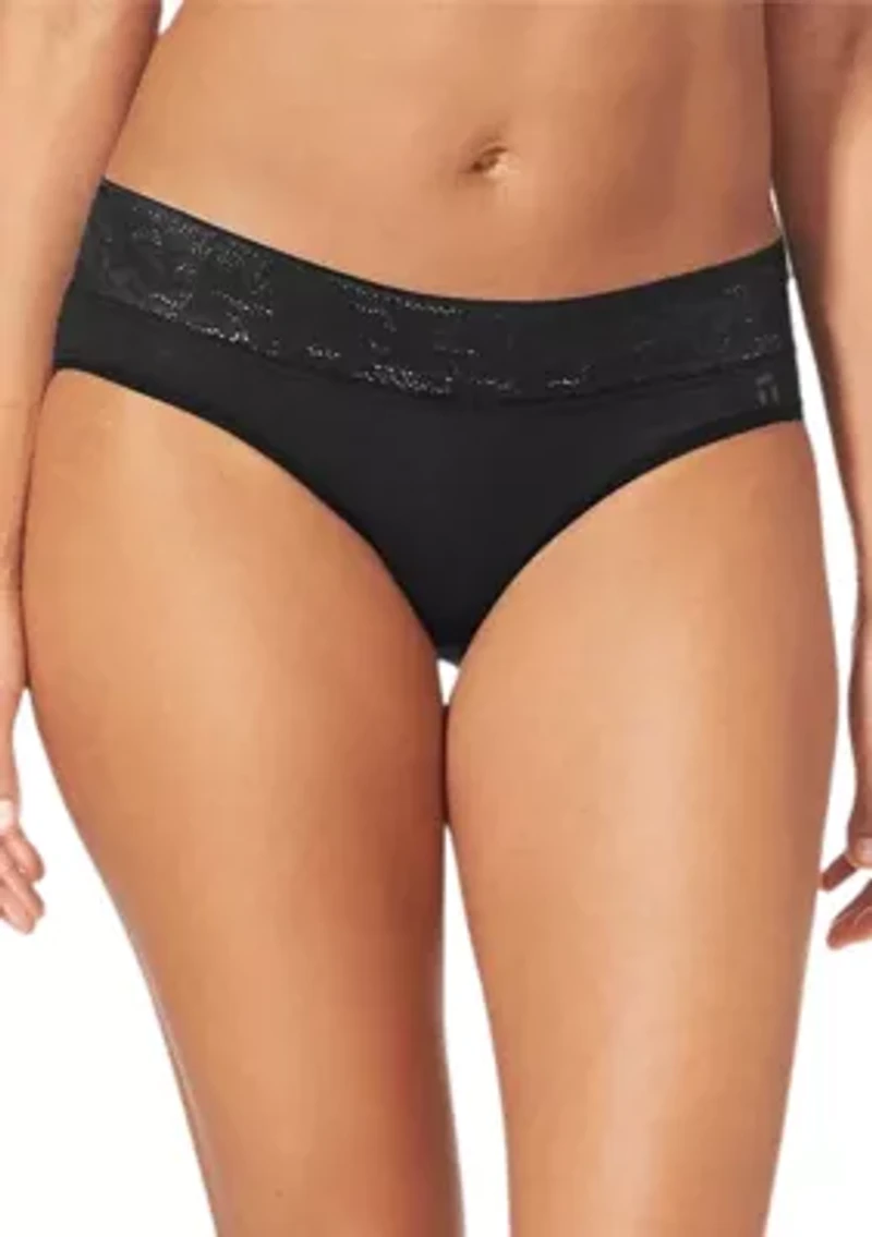 Lace Waist Brief Panty